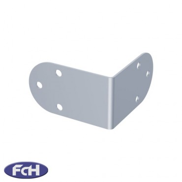 6 Hole L Bracket - 58.3mm x 35.5mm - Pack of 4